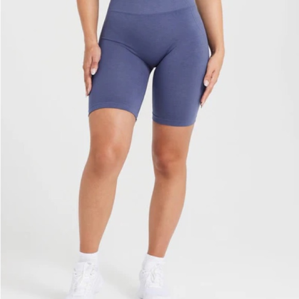 Oner Active Effortless Seamless Cycling Shorts - Slate Blue